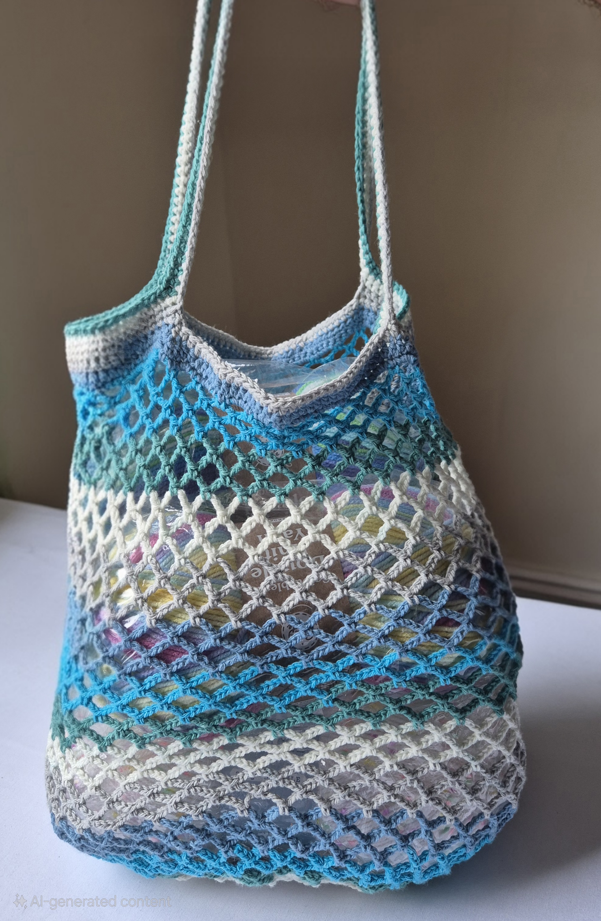 Handmade Crochet Tote Bag
