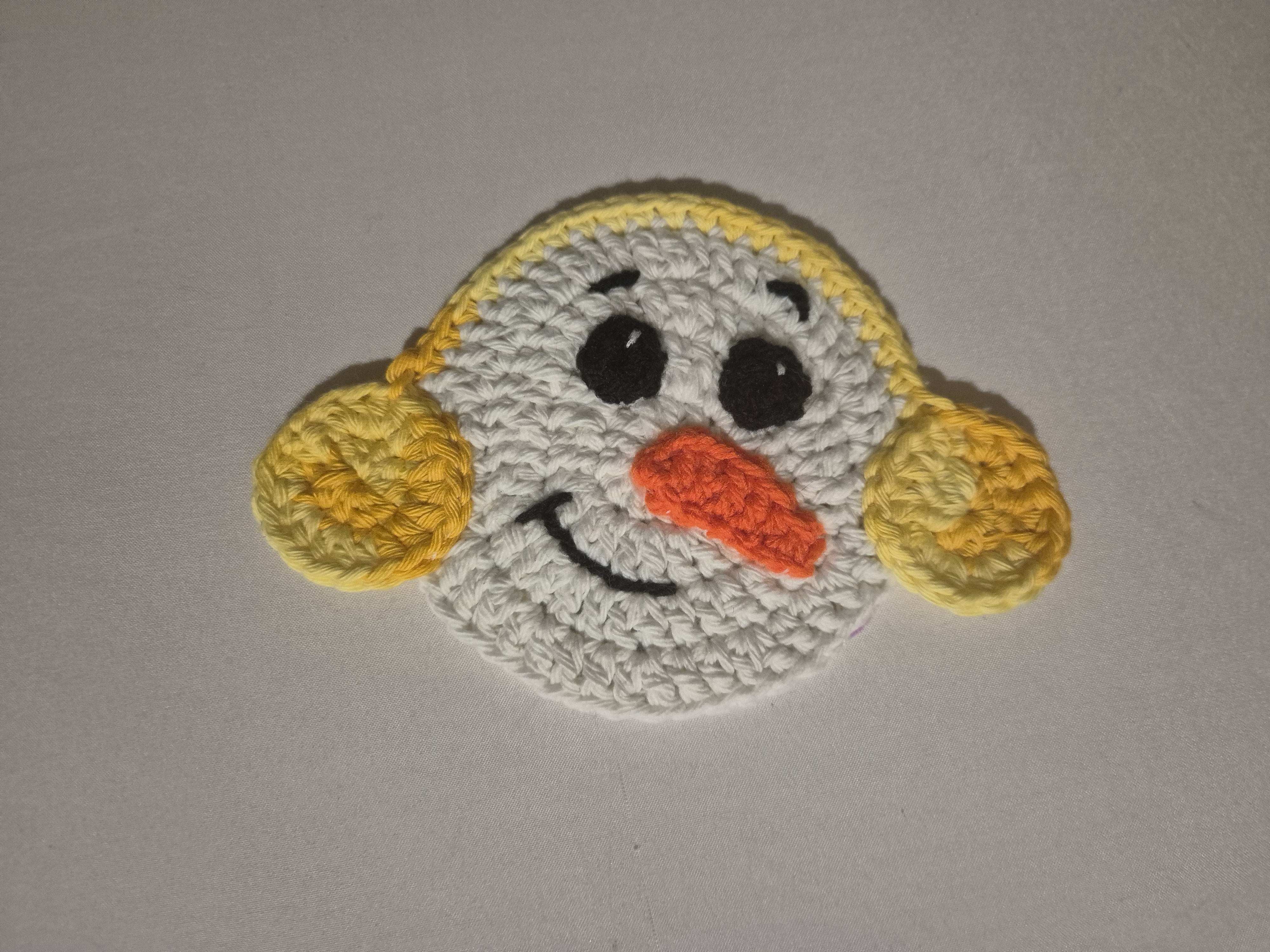 Handmade Snowman Coaster