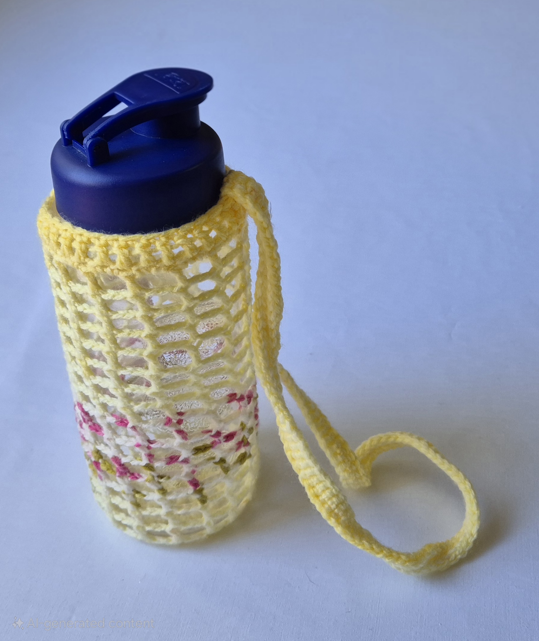 Yellow Water Bottle Holder