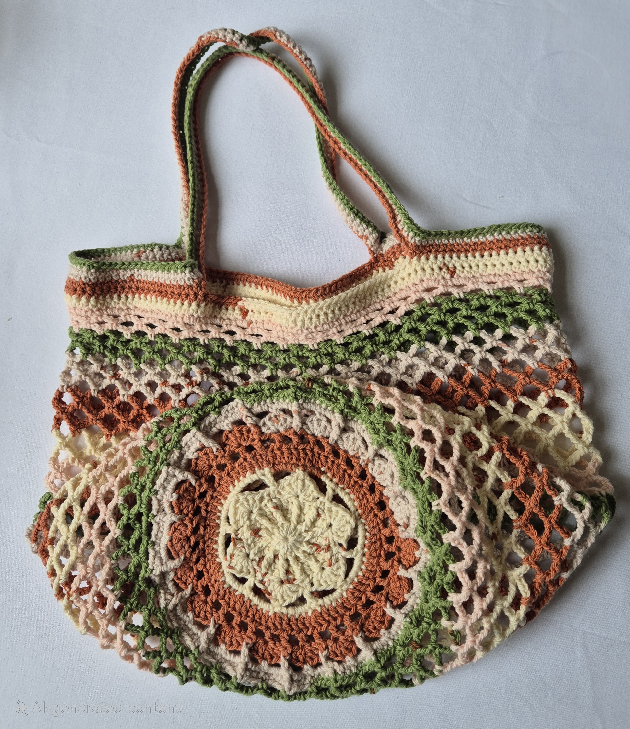 Handmade Crochet Market Bag