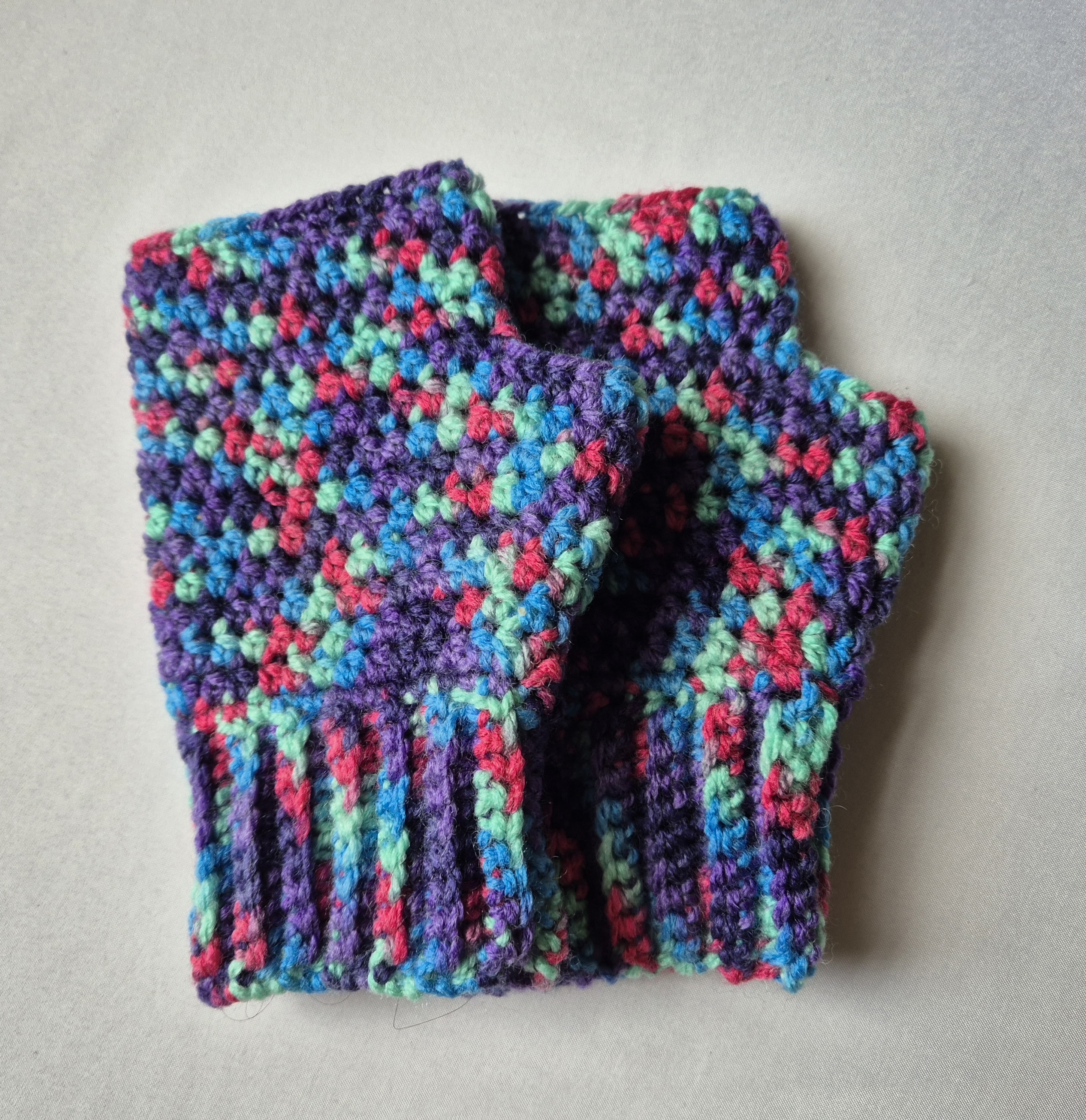 Handmade Colourful Fingerless Gloves