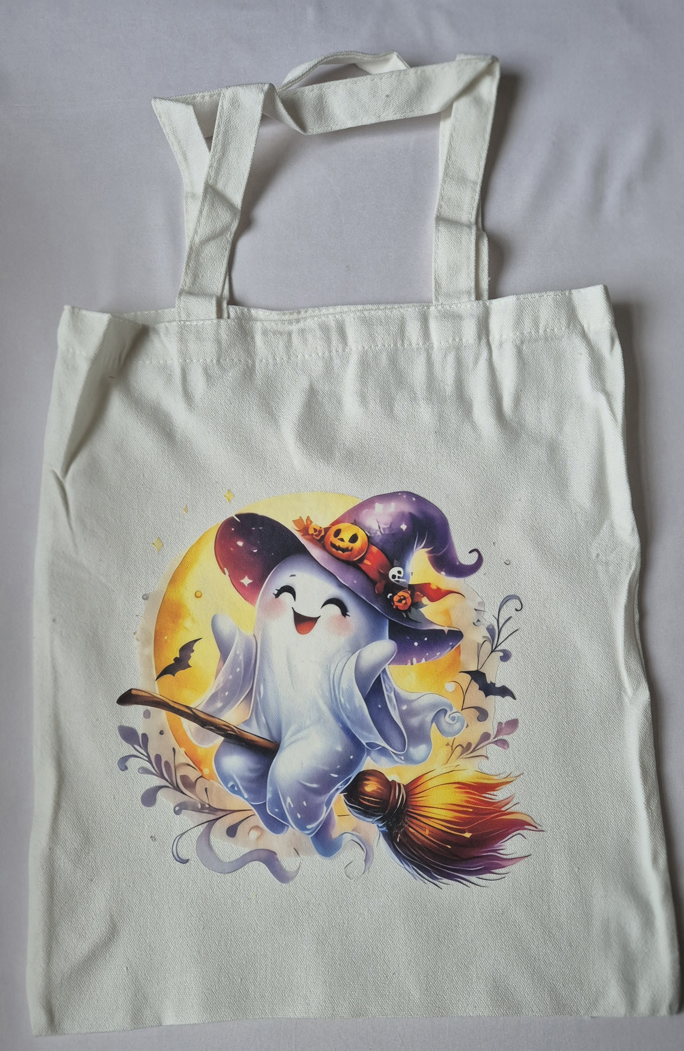 Halloween Ghost Tote Bags