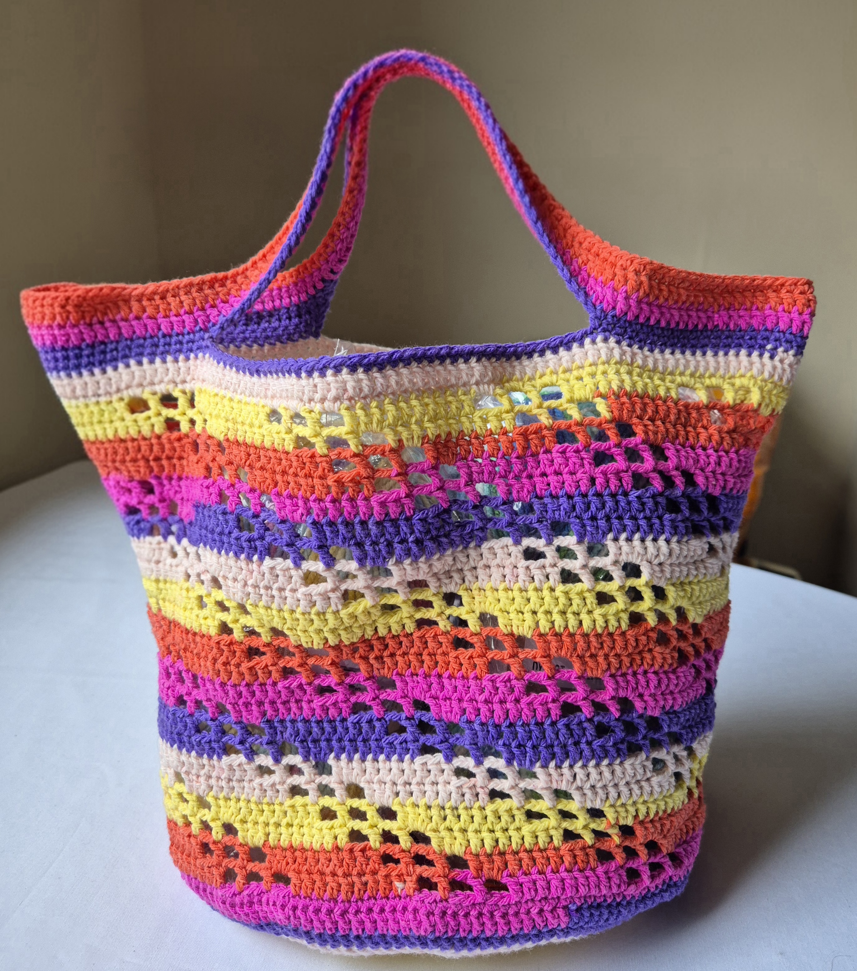 Handmade Crochet Tote Bag
