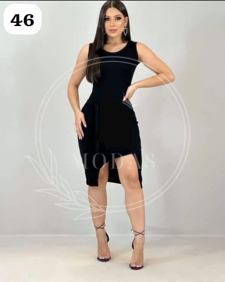 Vestido preto elegante