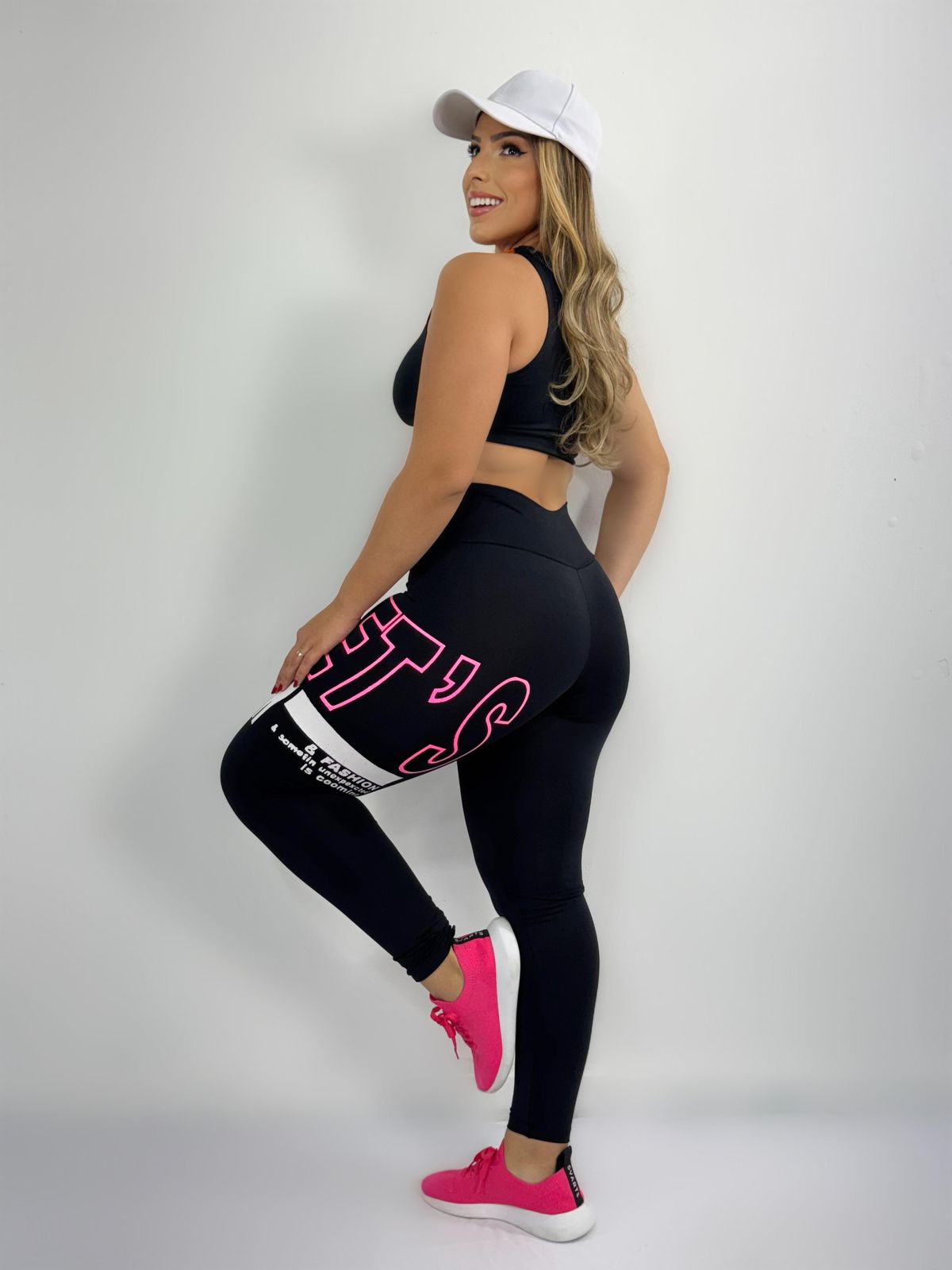 Calça Legging Fitness Feminina com top