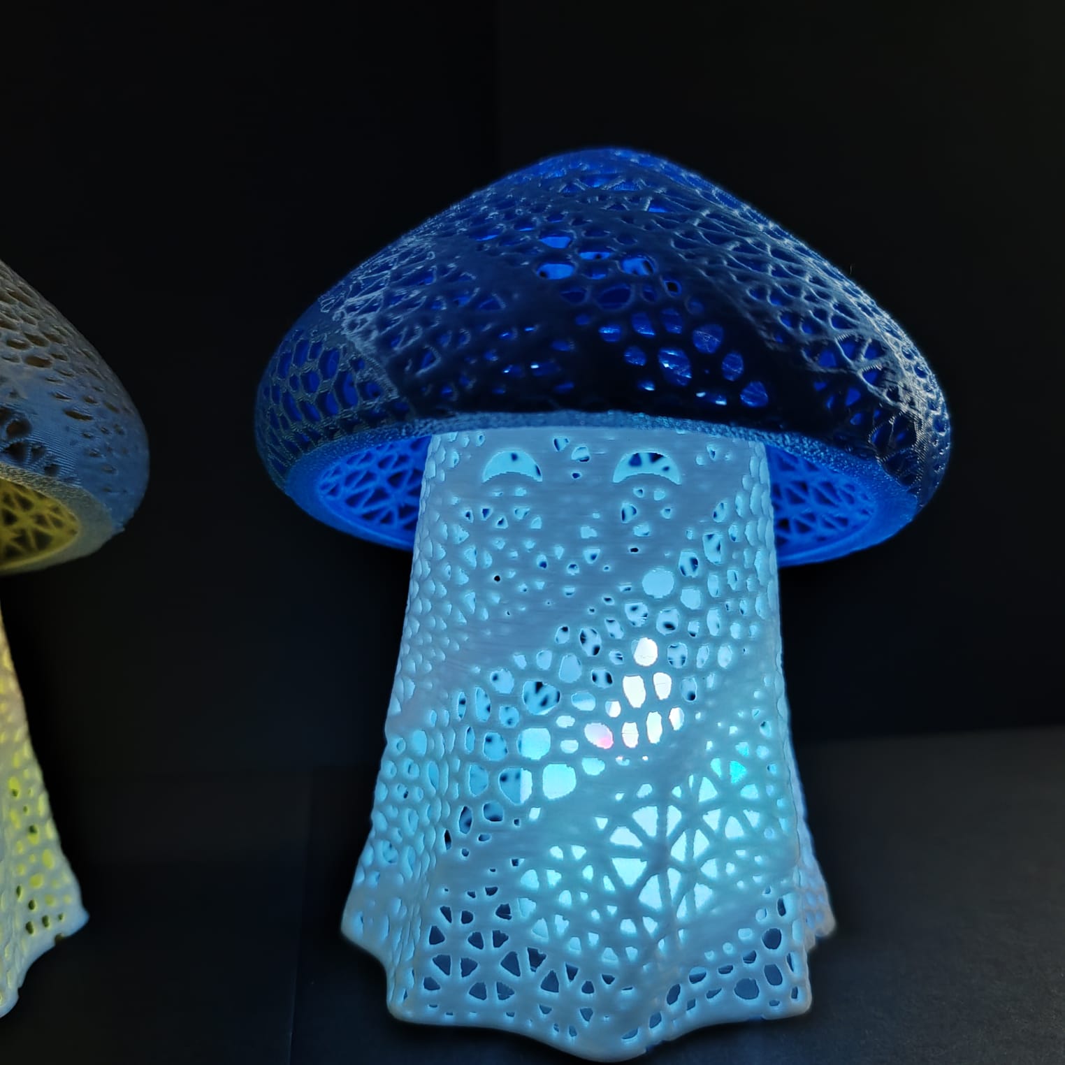 3D Glowing Mushroom Twin Pack
