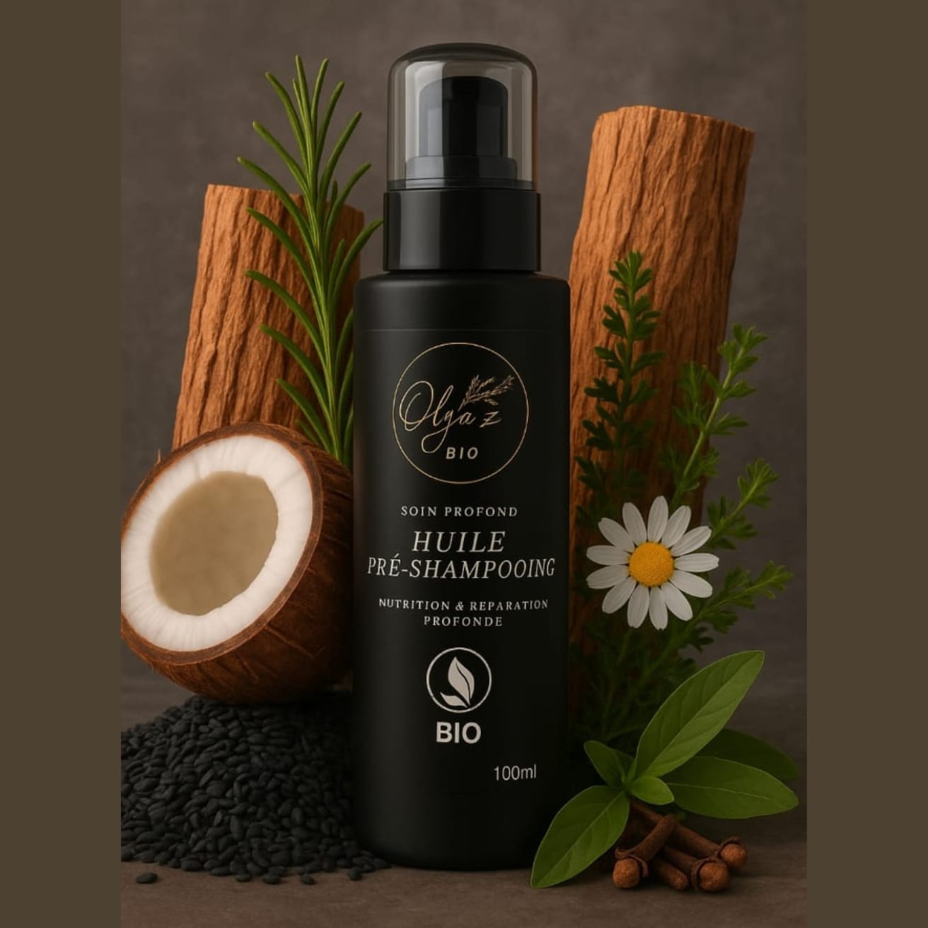 Huile Pré-Shampooing Bio