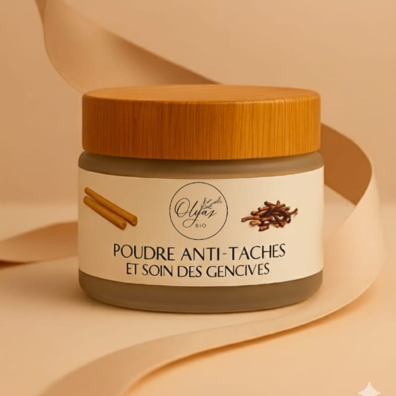 Poudre anti-taches et soin des gencives