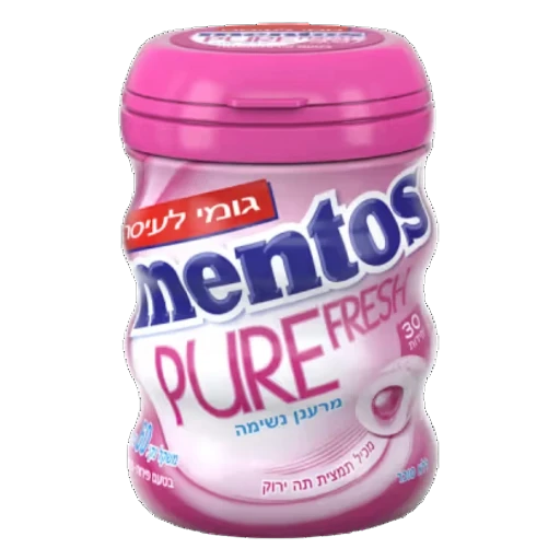 Mentos Pure Fresh Chewing Gum, 30 pcs