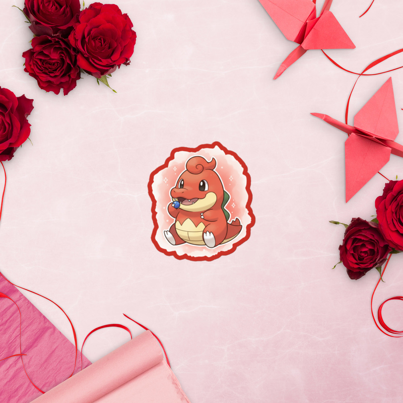 Cute Fire Dragon Sticker