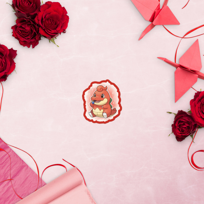 Cute Fire Dragon Sticker