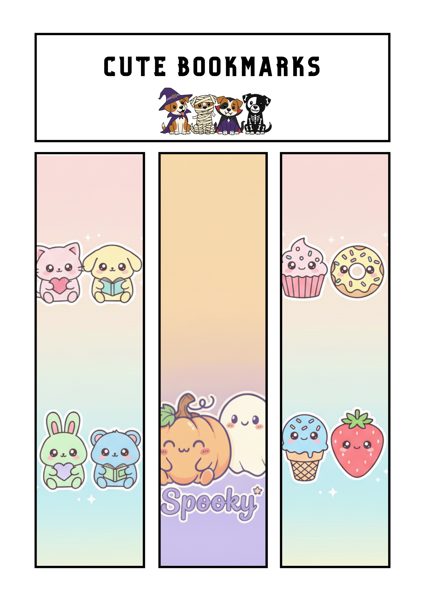 Cute Bookmarks
