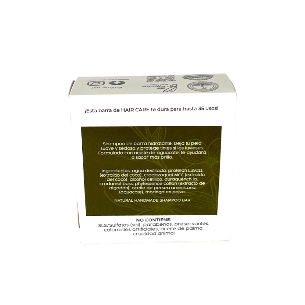 Shampoo Hydration Avocado en Barra