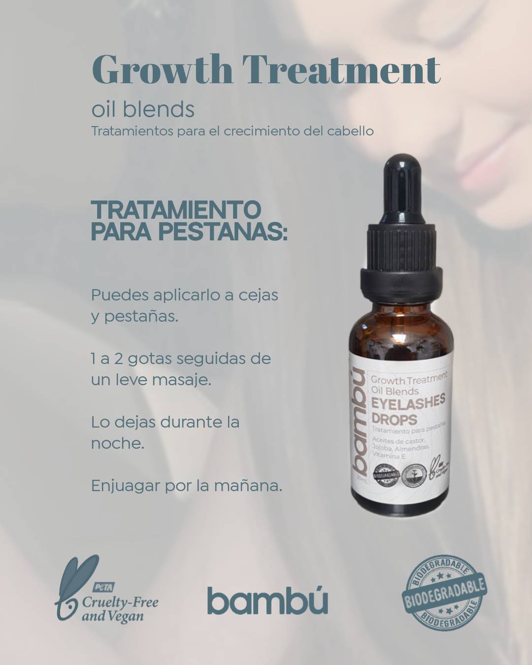 Hair Growth Blends: Pestañas Largas