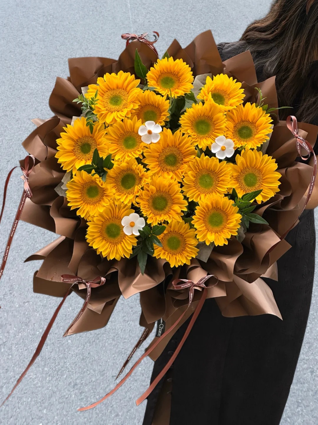 Chocolate Sunflower Bouquet