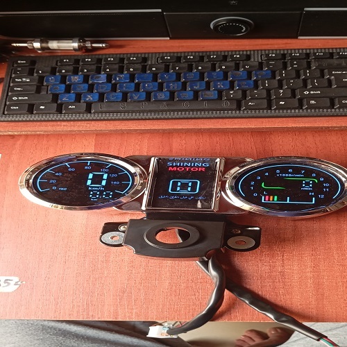 Velocímetro digital indio para Suzuki GN 125 CROMADO plástico ABS