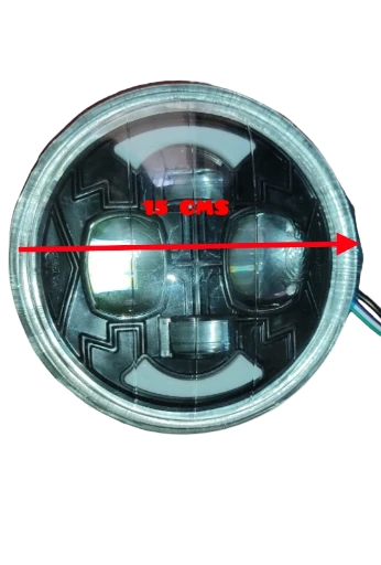 FARO DE MAXIMO 15 CTS EN BORDE DED AJUSTE LED LUZ INTEGRADA PARA MOTOS