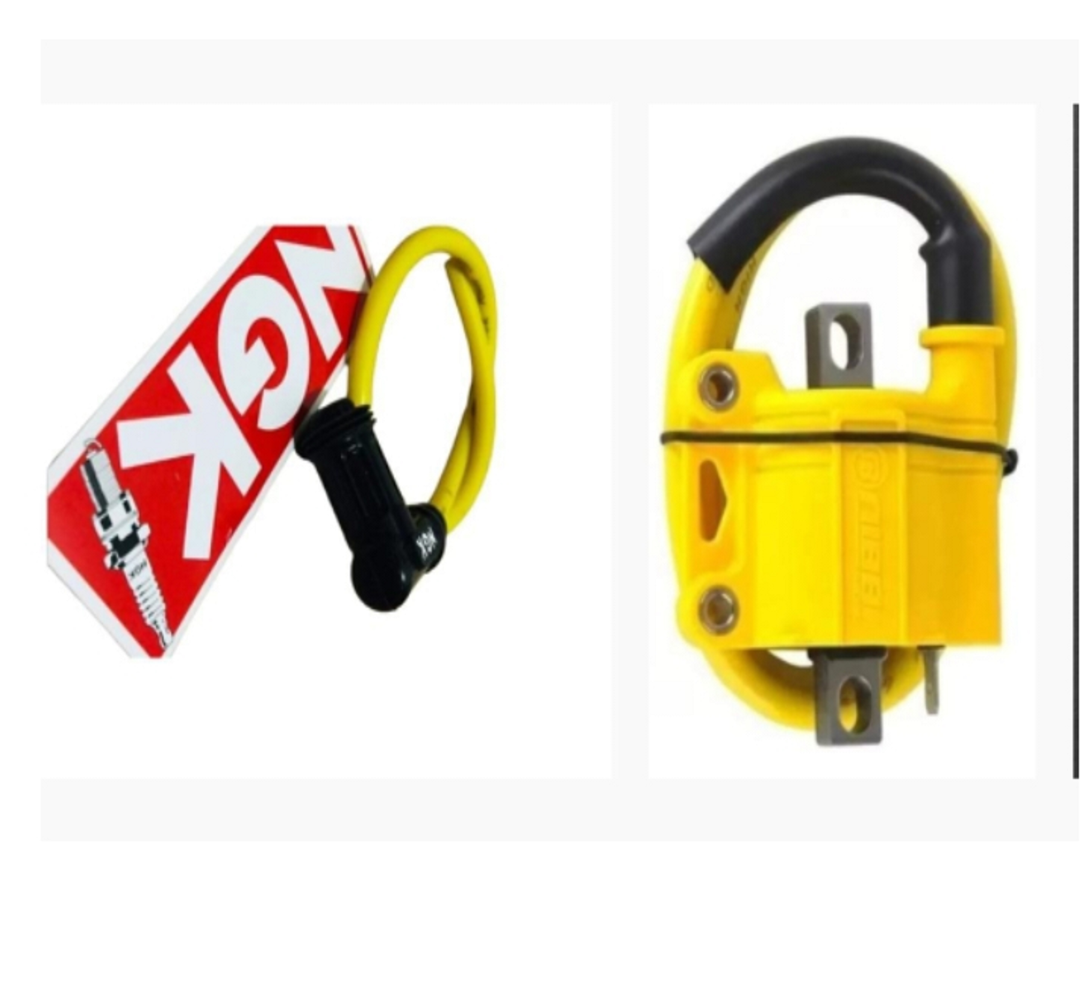 Cable de bujía NGK Y BOBINA DE ENCENDIDO NIBBI