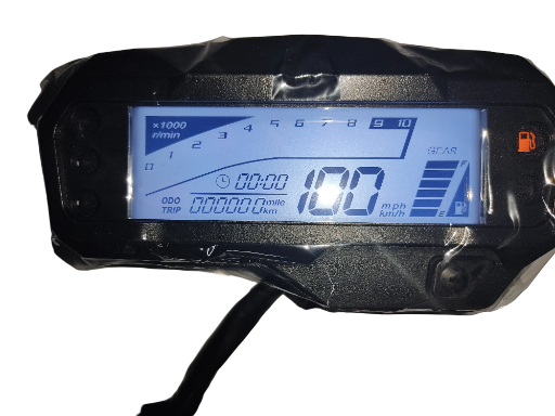 Pantalla digital de velocímetro para motocicleta fz 16
