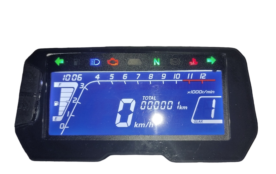 Tablero digital para motocicleta universal con sensor electrónico