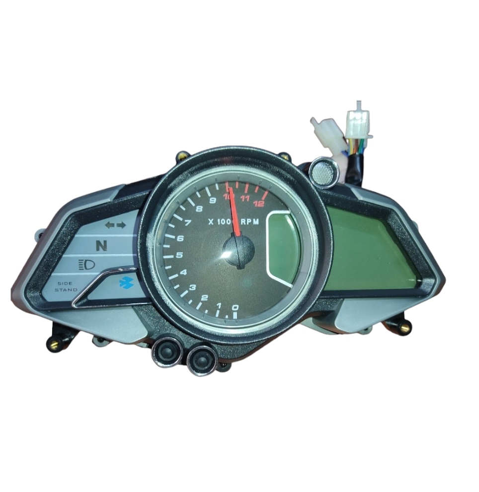 Tablero de instrumentos de motocicleta pulsar 200 ns carburada de 20 pines de conexión