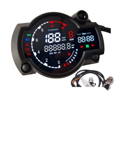 Velocímetro digital para motocicleta