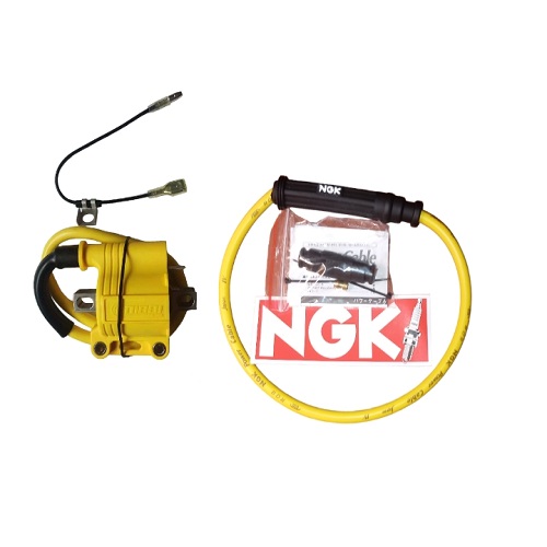 Cable de bujía NGK Y BOBINA DE ENCENDIDO NIBBI