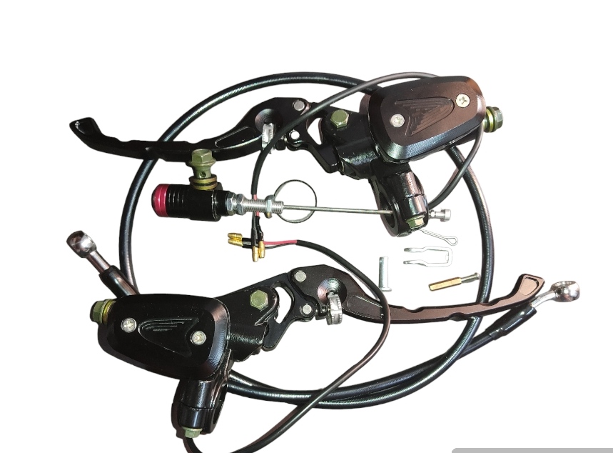 Kit de frenos hidráulicos para moto