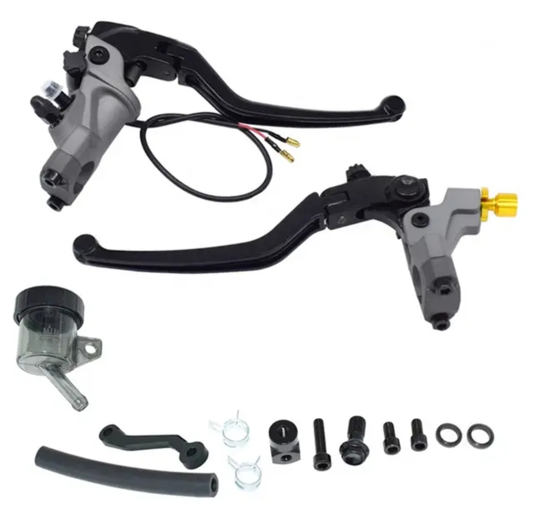 Kit de manijas de freno hidráulico para motocicleta