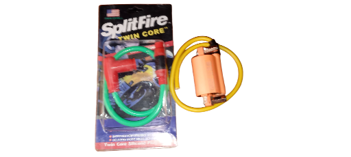 bobina Racing GN 125 y cable de alta splitfire calidad premium VERDE
