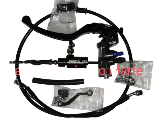Kit de frenos hidráulicos para motocicleta kit izquierdo de embrague profesional