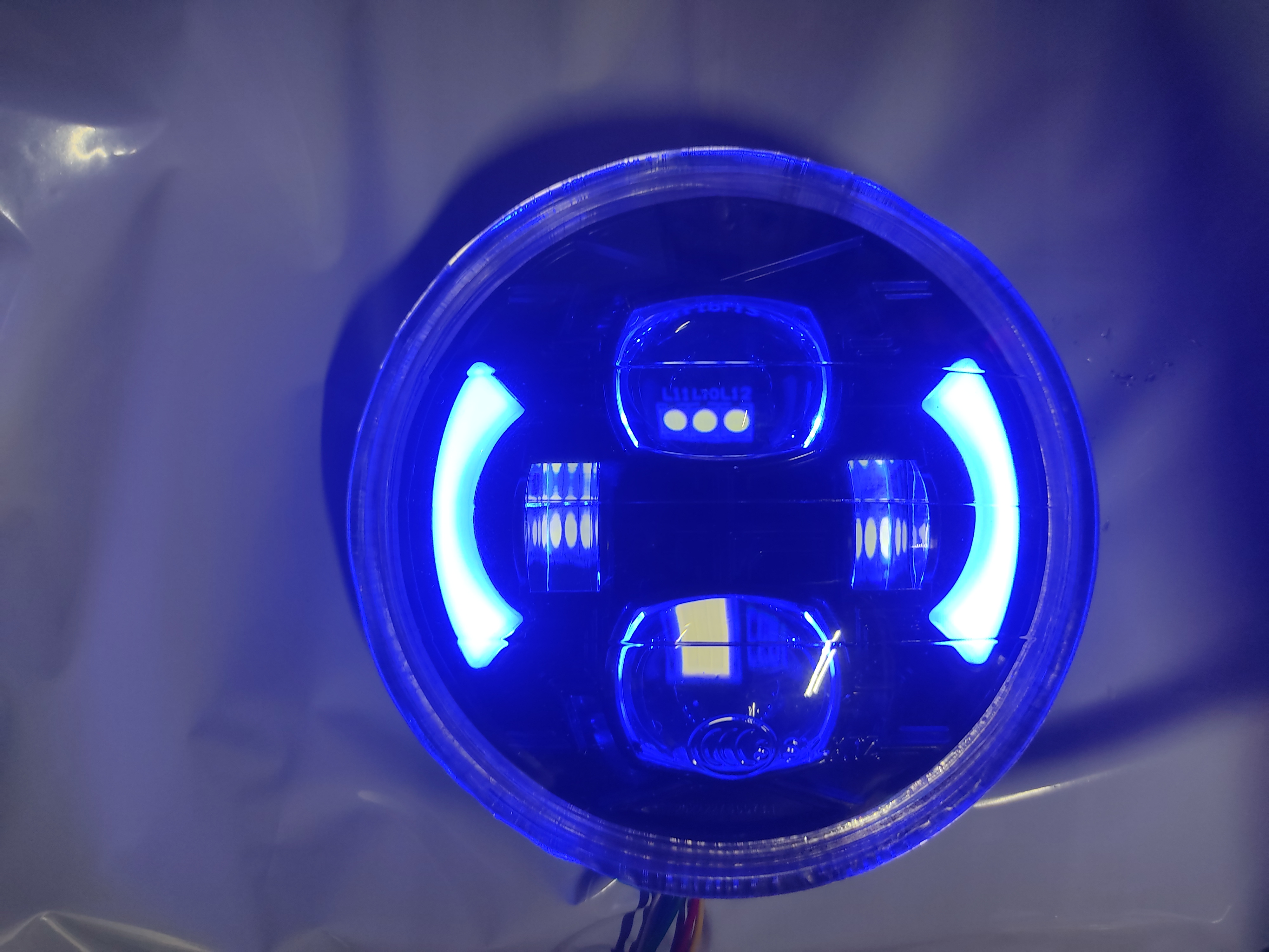 FARO DE MAXIMO 15 CTS EN BORDE DED AJUSTE LED LUZ INTEGRADA PARA MOTOS