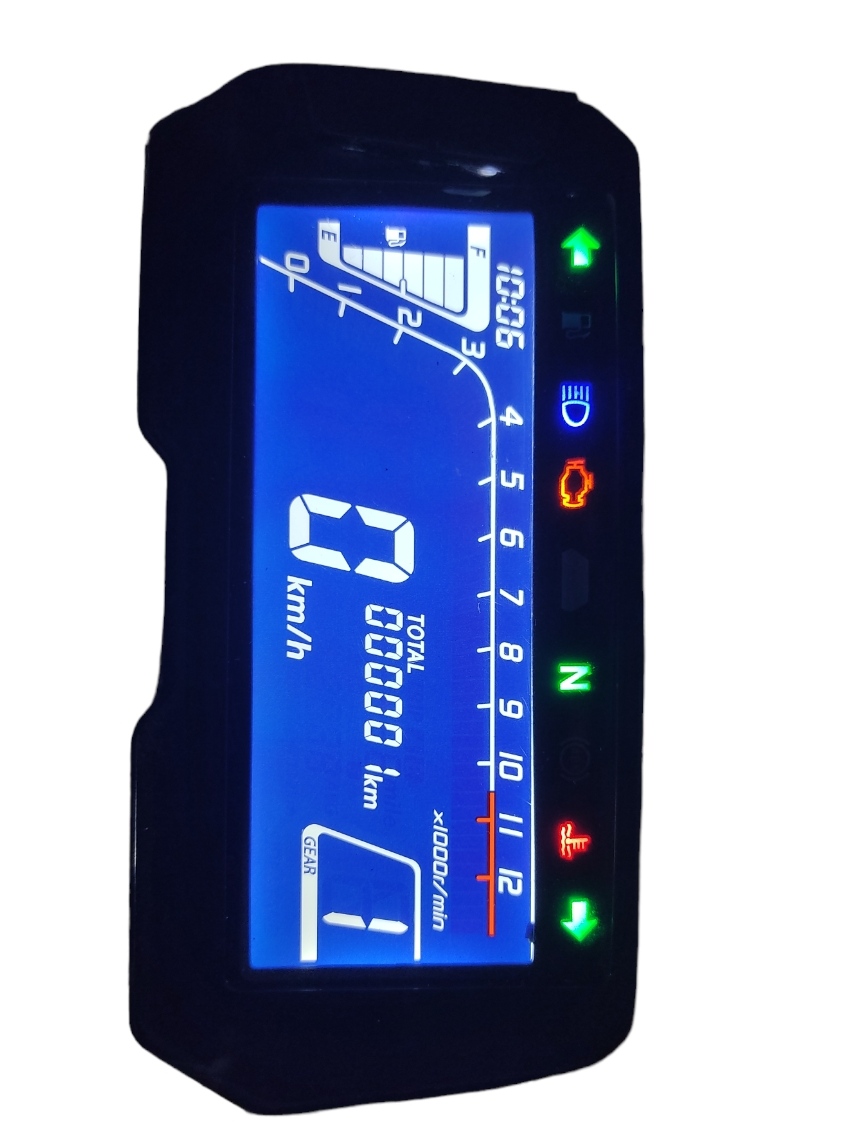 Tablero digital para motocicleta universal con sensor electrónico