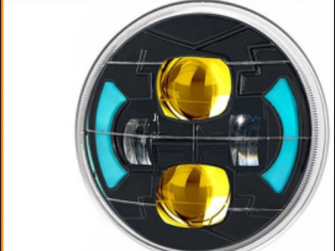FARO DE MAXIMO 15 CTS EN BORDE DED AJUSTE LED LUZ INTEGRADA PARA MOTOS