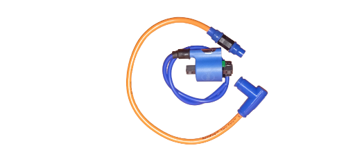 Bobina de encendido para moto de dos pin y cable de alto flujo splitfire