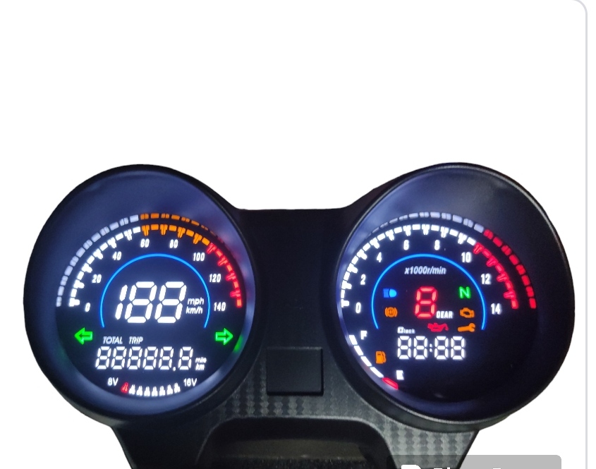 Tablero digital para motocicleta universal para sensor de velocidad de guaya