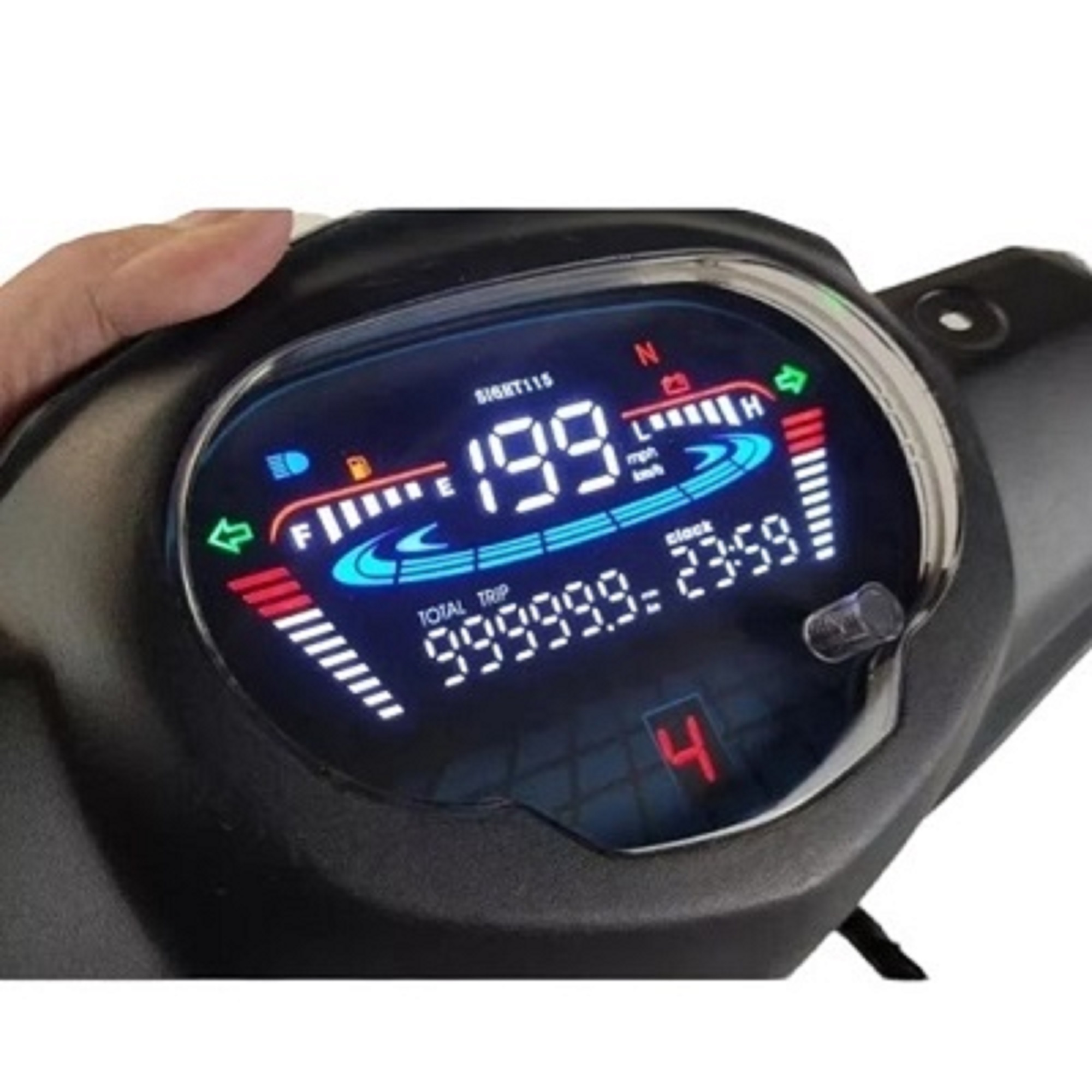 Tablero digital para motocicleta crypton efi