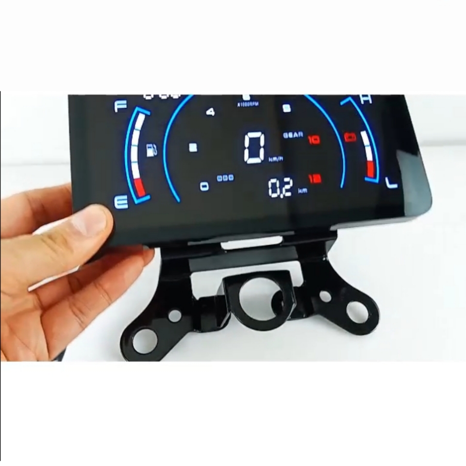 Pantalla digital para motocicleta variadas con sensor de velocidad de guaya