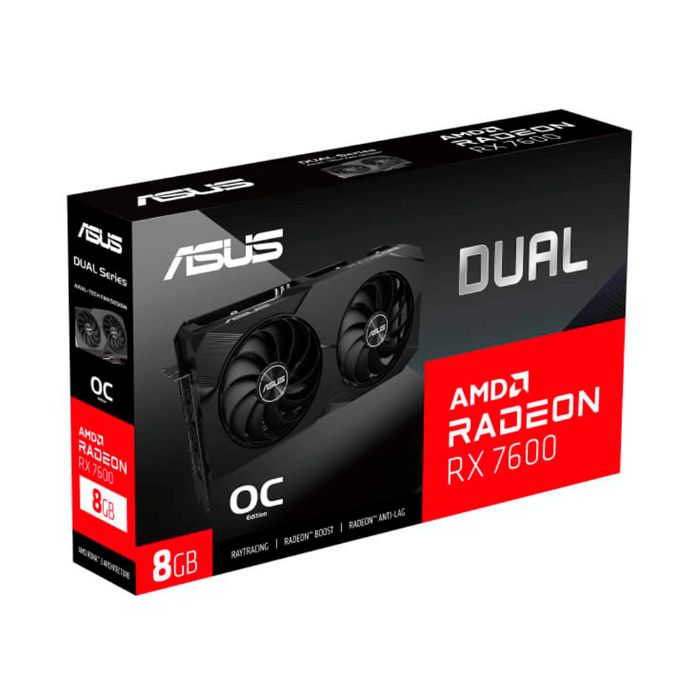 Asus Dual RX 7600 8Gb OC