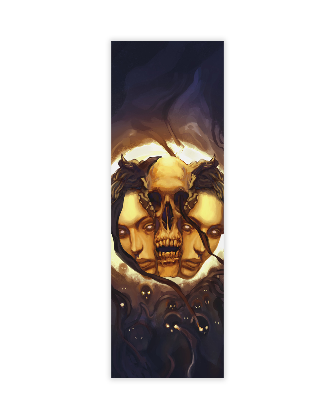 NEES DE LA MORT - IMPRESSION MARQUE-PAGES BRILLANT