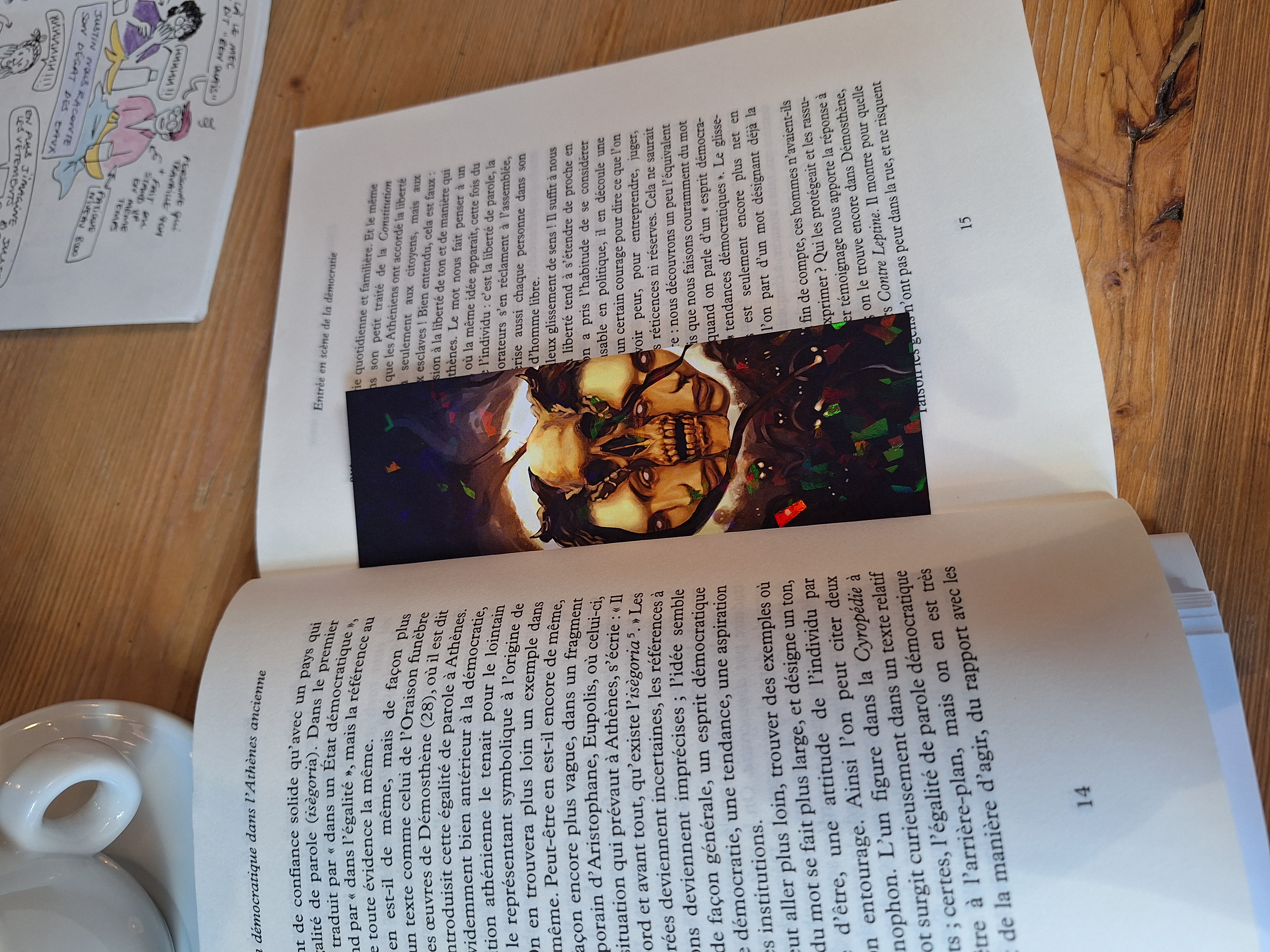 NEES DE LA MORT - IMPRESSION MARQUE-PAGES BRILLANT