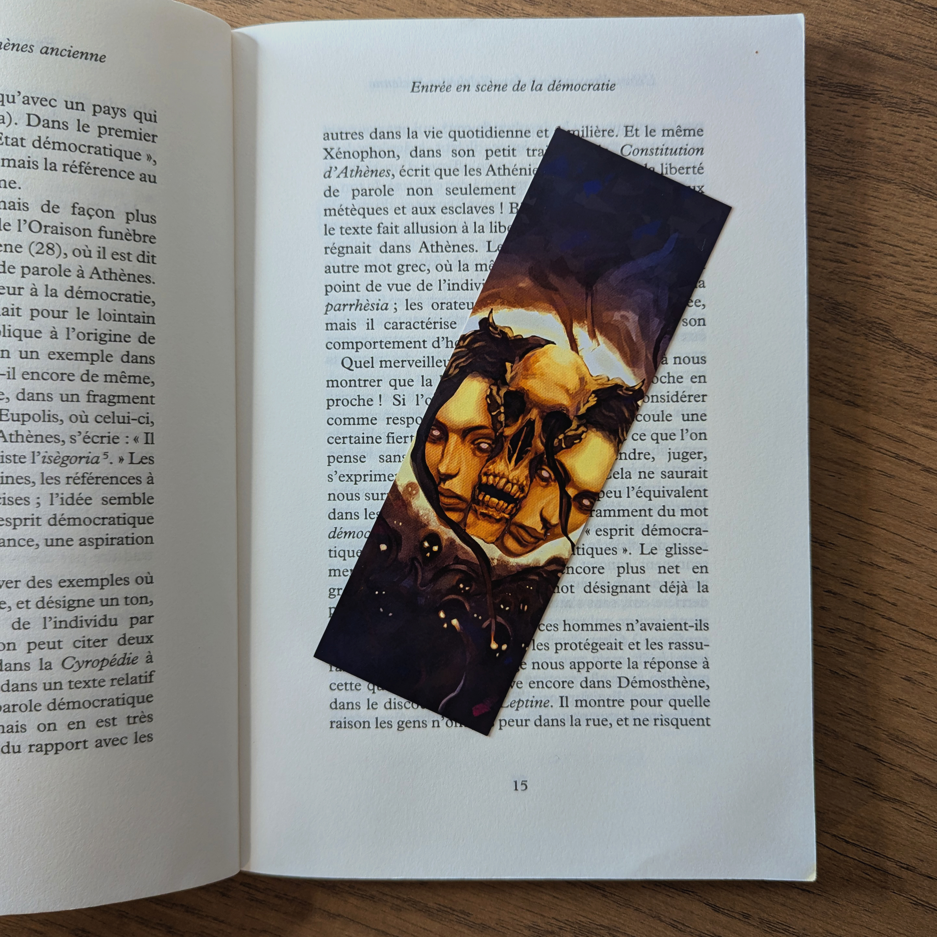 NEES DE LA MORT - IMPRESSION MARQUE-PAGES BRILLANT