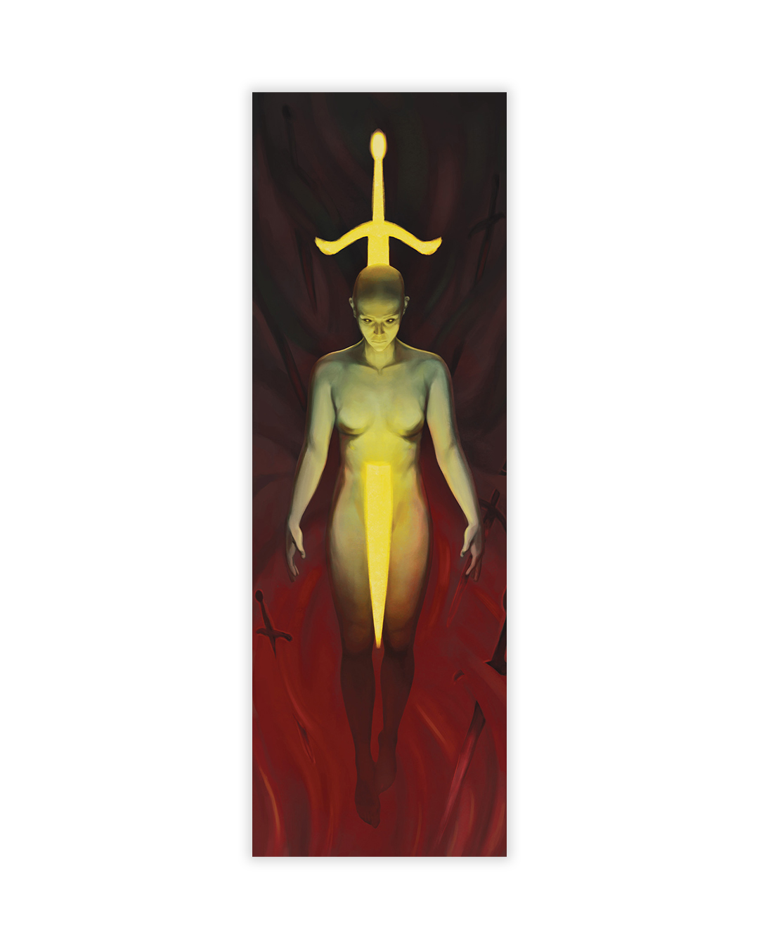 NEE PAR L'EPEE - IMPRESSION MARQUE-PAGES BRILLANT