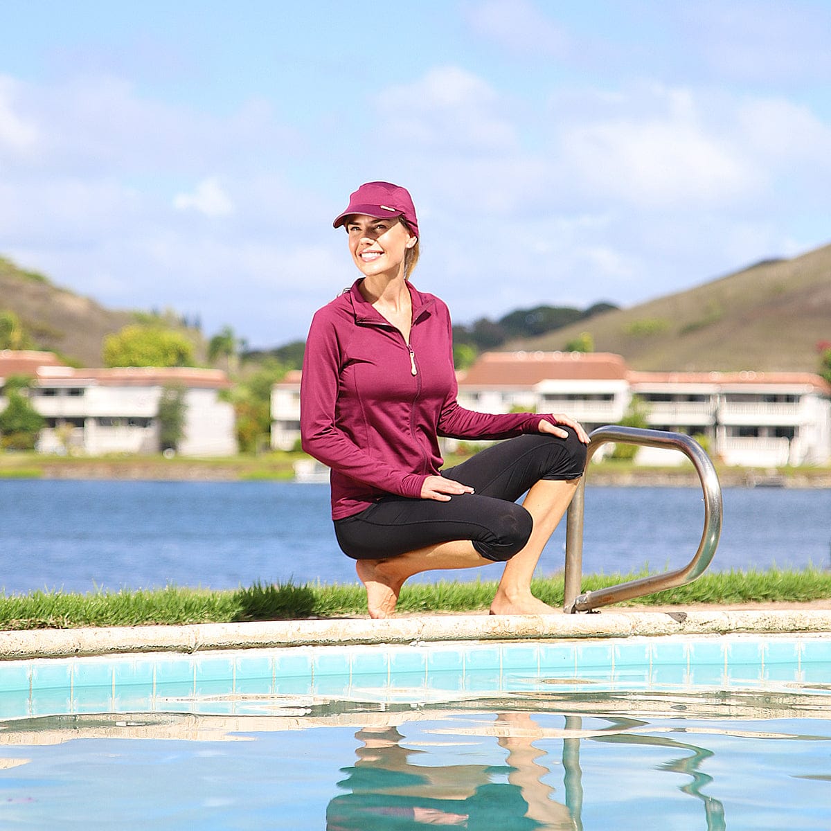 Chaqueta UV Skinz Mujer con Cierre Completo