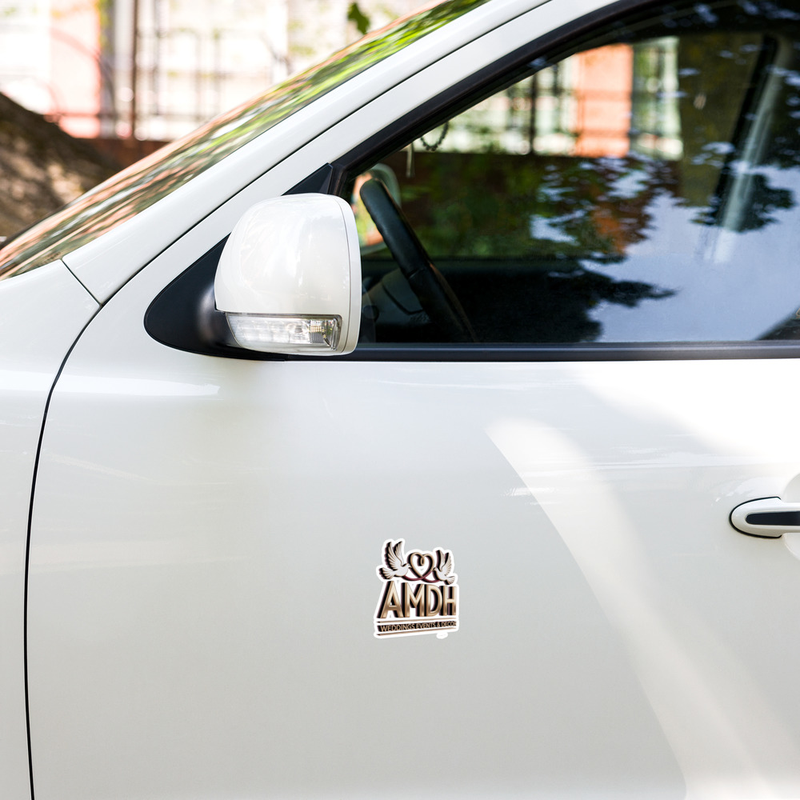 AMDH Weddings Events & Decor Bubble-free stickers