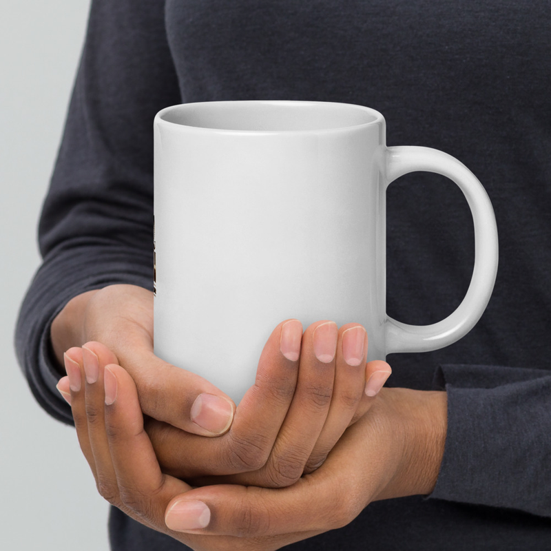 AMDH Weddings Events & Decor White glossy mug