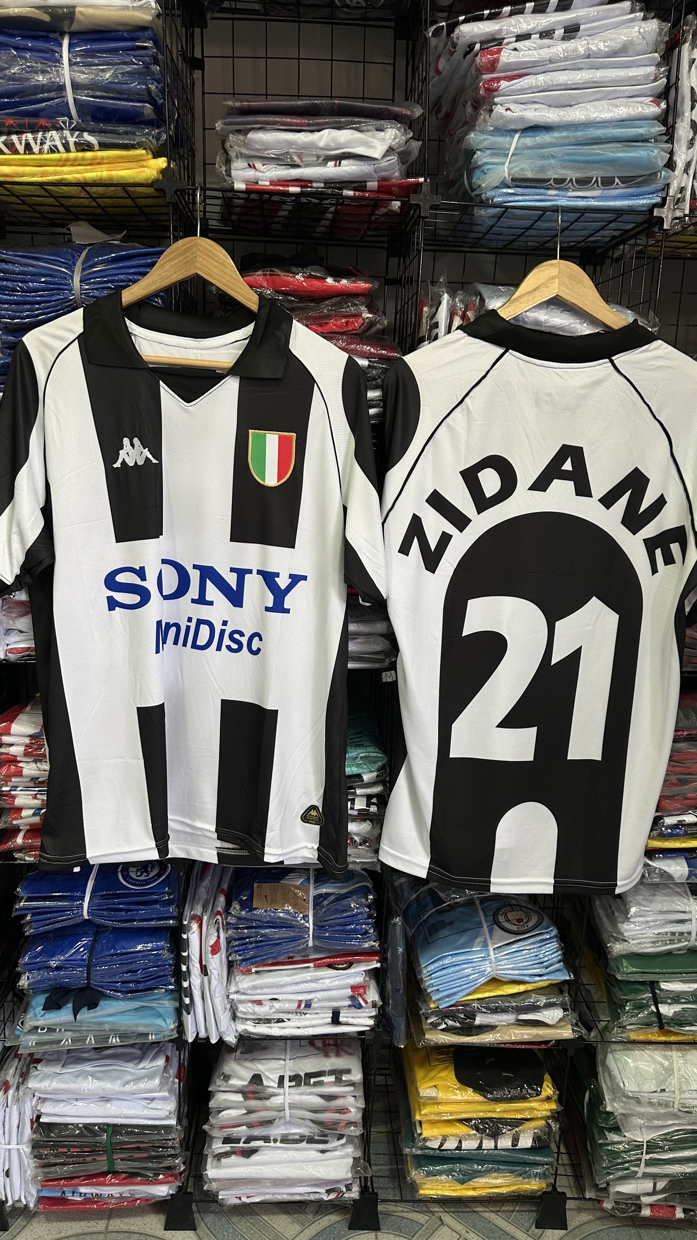 Camisa do JUVENTUS ZIDANE RETRO