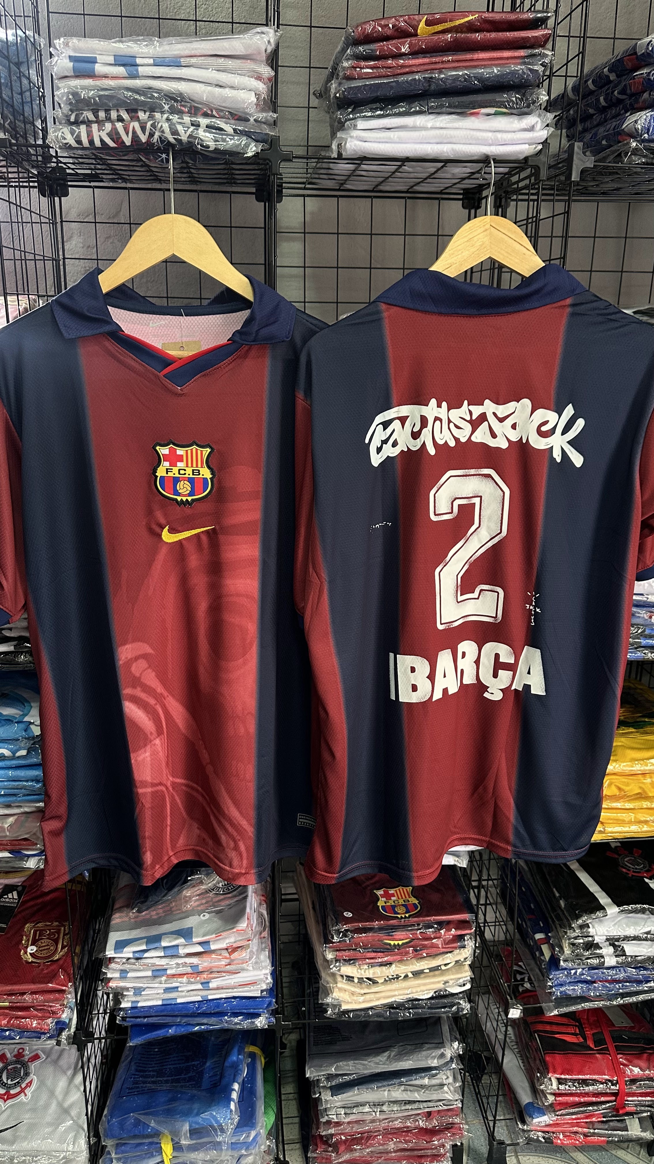 Camisa do BARCELONA RETRO