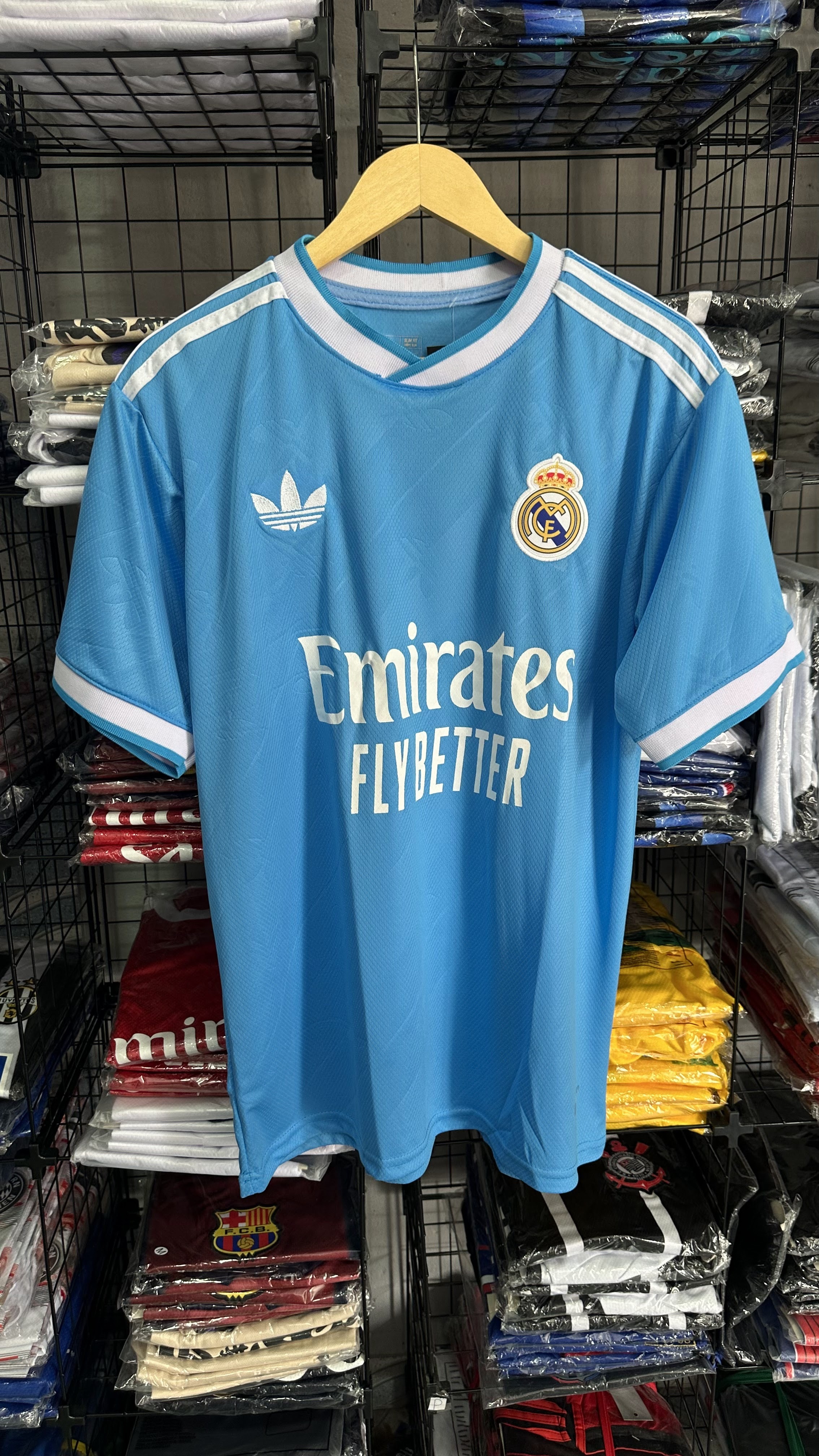 Camisa do REAL MADRID AZUL
