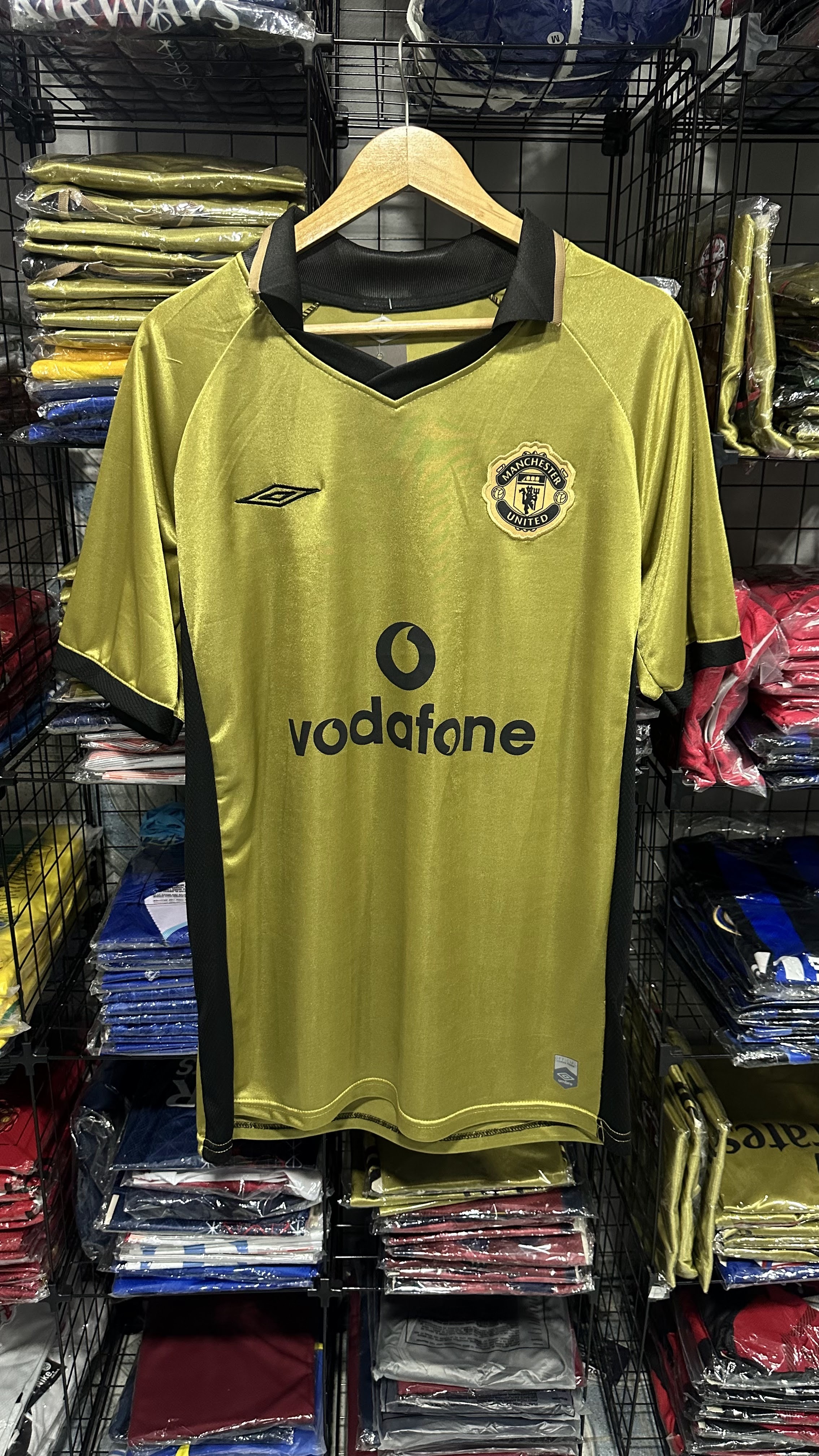 Camisa do MANCHESTER UNITED AMARELA